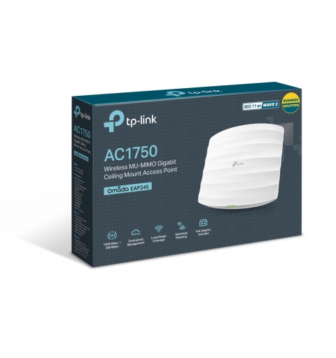 TP-Link Omada AC1750 Wireless MU-MIMO Gigabit Ceiling Mount Access Point