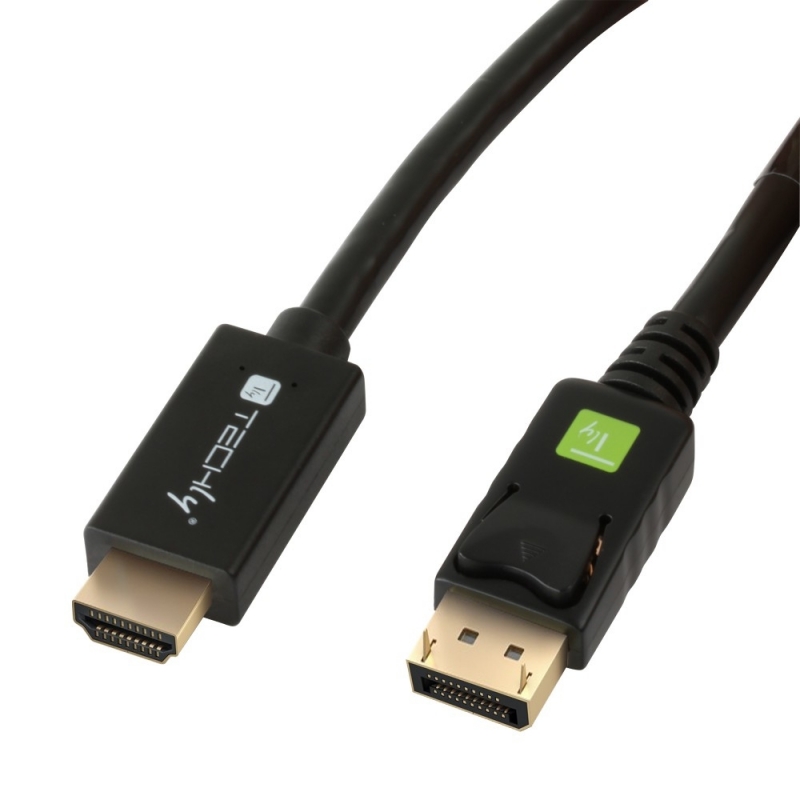 Techly Converter Cable 3m DisplayPort to HDMI 1.2 4K ICOC DSP-H12-030