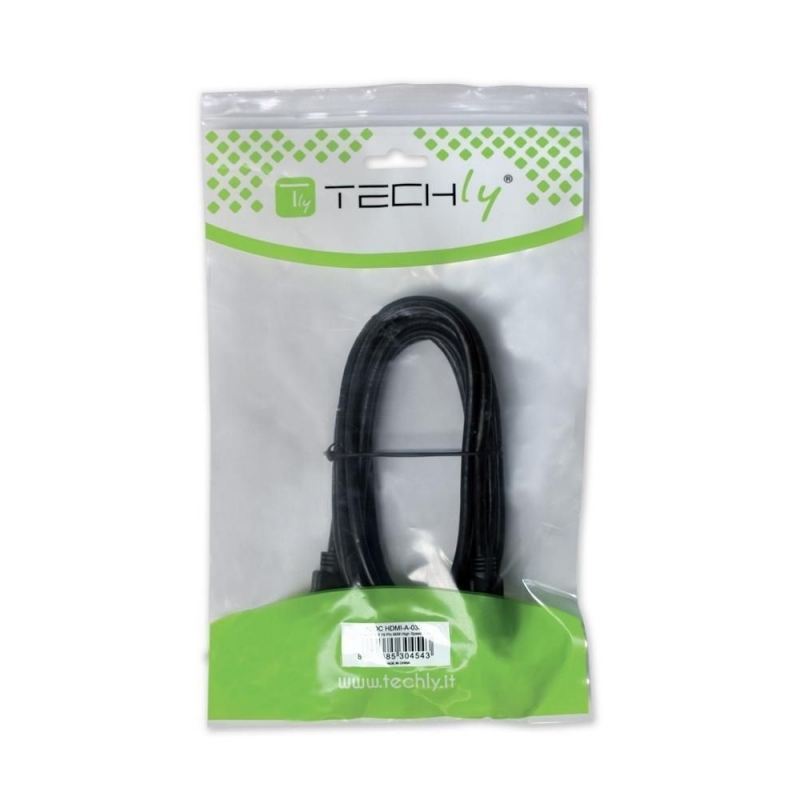 Techly ICOC DSP-H12-030 Videokabel-Adapter 3 m DisplayPort HDMI Schwarz