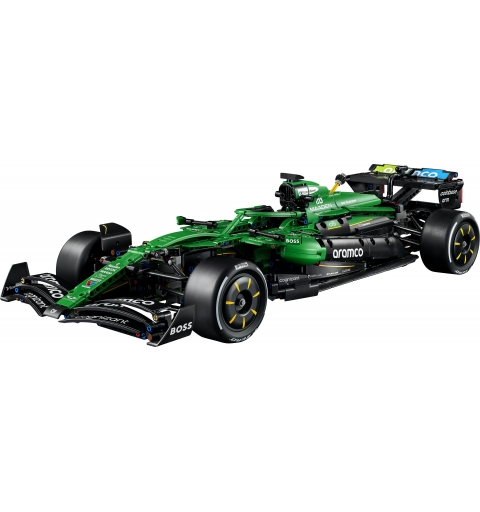 LEGO Technic 42240 Auto F1 Aston Martin Aramco AMR24, Kit di Modellismo Formula 1 per Adulti da Collezione, Regalo per Fan