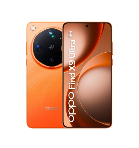 OPPO Find X9 Ultra 5G 17,3 cm (6.82") Dual-SIM Android 16.0 USB Typ-C 12 GB 512 GB 7050 mAh Orange