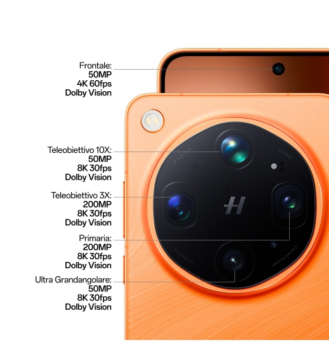 OPPO Find X9 Ultra 5G 17.3 cm (6.82") Dual SIM Android 16.0 USB Type-C 12 GB 512 GB 7050 mAh Orange