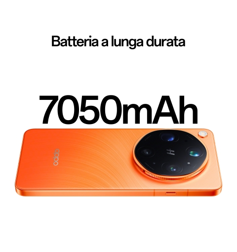OPPO Find X9 Ultra 5G 17,3 cm (6.82") Double SIM Android 16.0 USB Type-C 12 Go 512 Go 7050 mAh Orange
