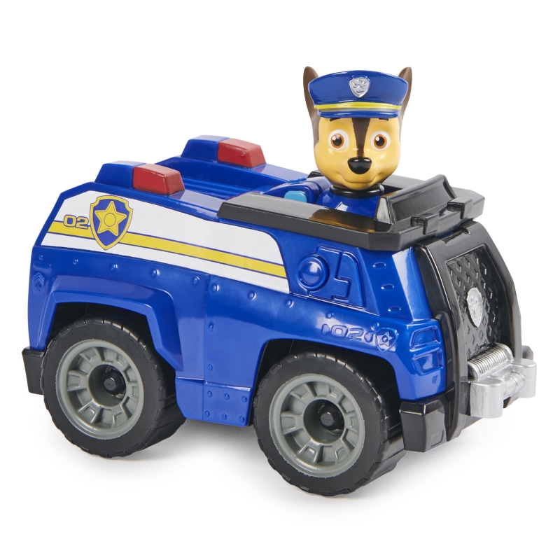 PAW Patrol , Chase Patrol Cruiser Police Car with Collectible Action Figure, Kids Toy Ages 3 and Up