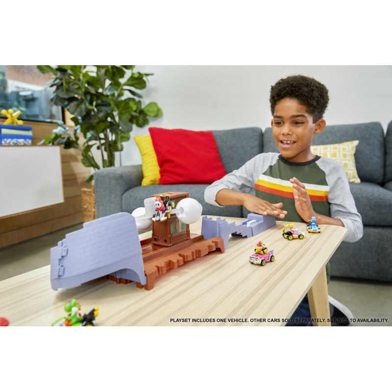 Hot Wheels Mario Kart – Coffret Course Effrayante des Boos