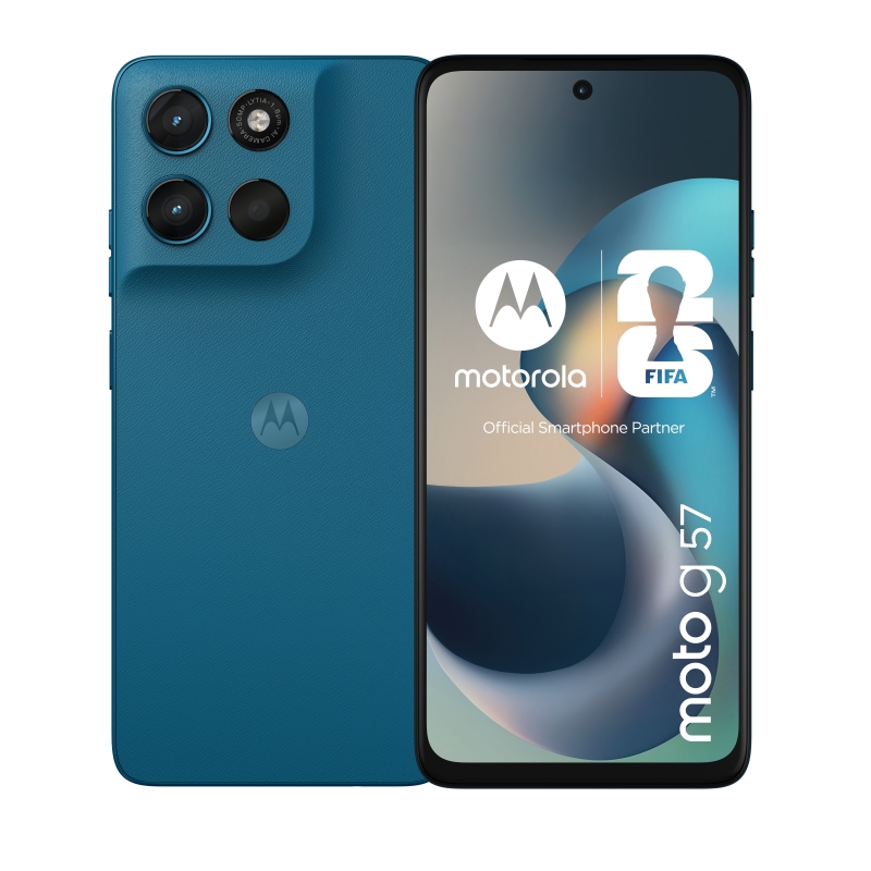 Motorola moto g57 17,1 cm (6.72") SIM doble Android 16.0 5G USB Tipo C 8 GB 256 GB 5200 mAh Verde