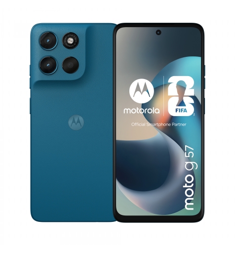 Motorola moto g57 Camera 50MP Doppia SIM Android 16.0 5G USB tipo-C 8 GB 256 GB 5200 mAh Blu