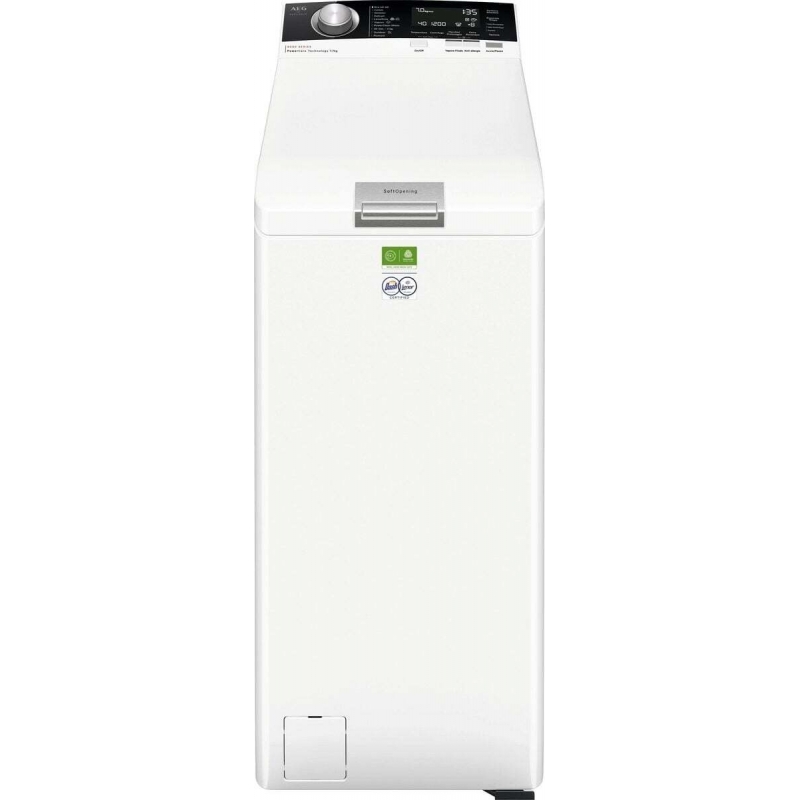 AEG XTR8BGC37A lavadora Carga superior 7 kg 1300 RPM Blanco