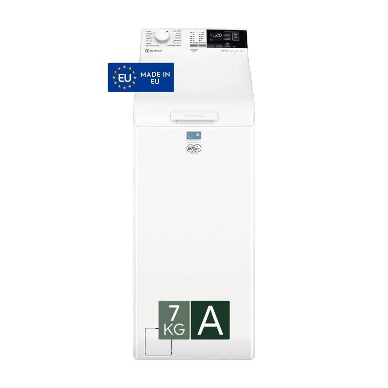 Electrolux EW6T437A machine à laver Charge par dessus 7 kg 1300 tr min Blanc