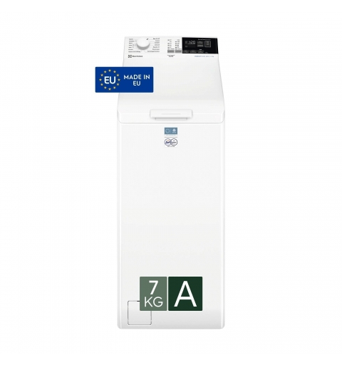 Electrolux EW6T437A machine à laver Charge par dessus 7 kg 1300 tr min Blanc