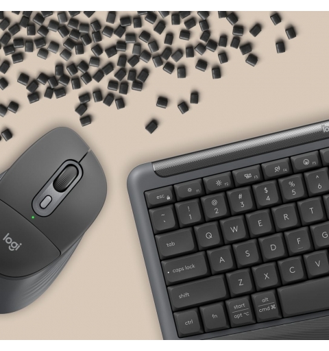 Logitech Signature Comfort Plus Combo MK880 keyboard Mouse included Universal RF Wireless + Bluetooth QWERTY Italian Graphite