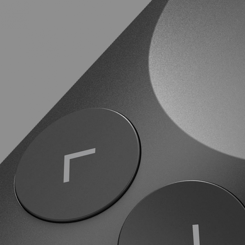 Logitech Spotlight 2 télécommande Bluetooth RF Graphite