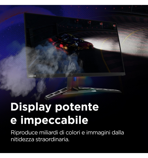 Lenovo Legion Y32p-30 - Monitor Gaming 31.5" IPS Flat UHD 4K 3840x2160 0 144Hz 0.2ms - Speakers AMD FreeSync Premium + VESA