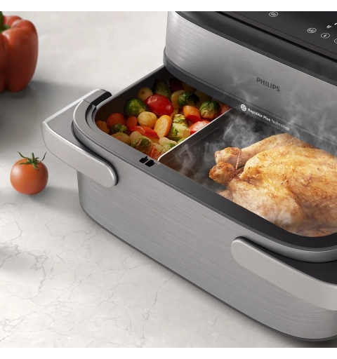 Philips 5000 series Airfryer Série 5000 Megabasket avec vapeur