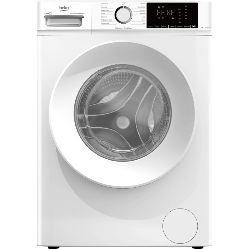 Beko b100 BMX8126DW washing machine Front-load 8 kg 1200 RPM White