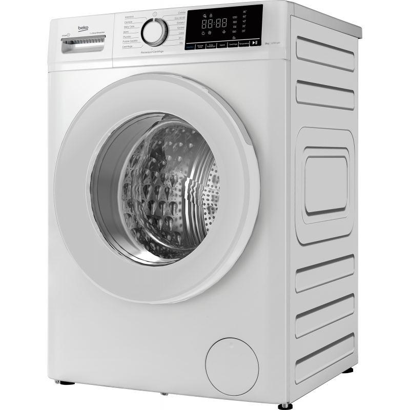 Beko b100 BMX8126DW machine à laver Charge avant 8 kg 1200 tr min Blanc