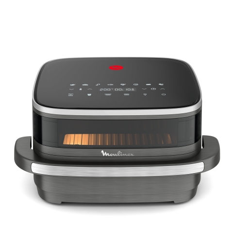 Moulinex AL402H Sencillo Independiente 2200 W Freidora de aire caliente Gris