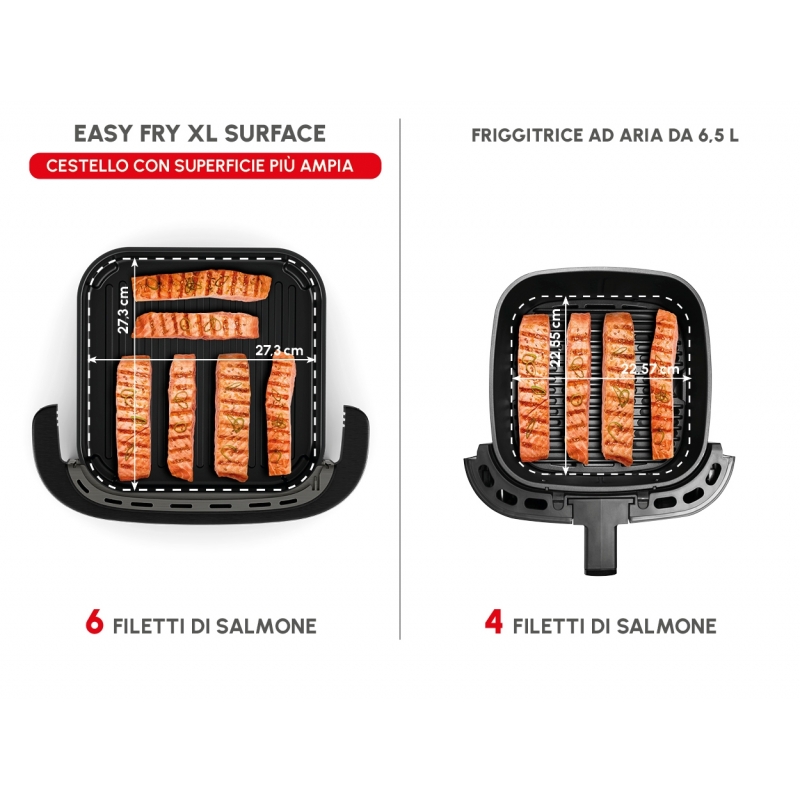 Moulinex AL402H Unique Autonome 2200 W Friteuse d’air chaud Gris