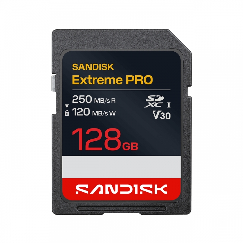 SanDisk Extreme PRO SD UHS-I 128 Go SDXC