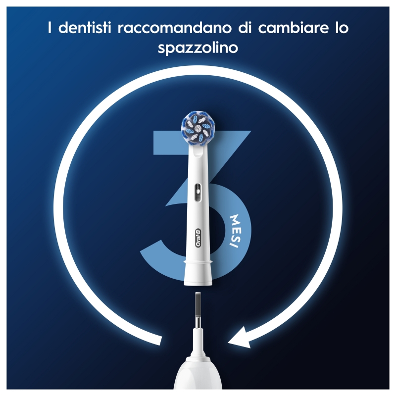 Oral-B 8700216987516 tête de brosses 10 pièce(s) Blanc