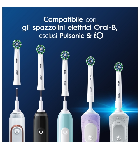 Oral-B 8700216988322 cepillo de cabello 10 pieza(s) Blanco
