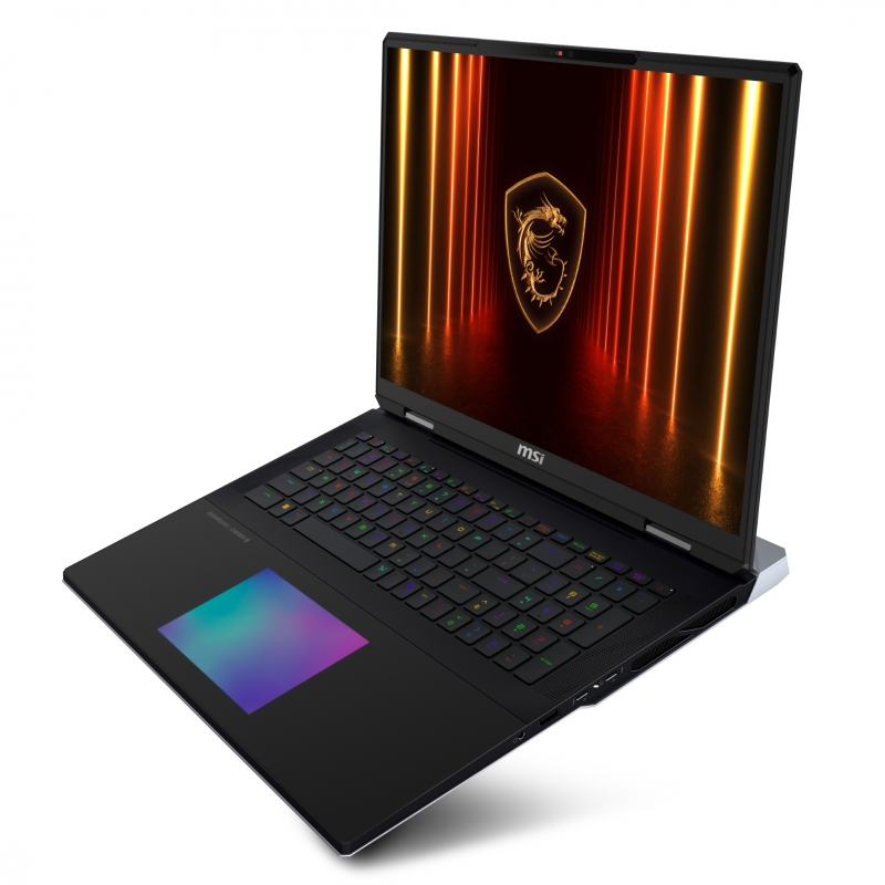 MSI Titan 18 HX A2WJ-1079IT Intel Core Ultra 9 290HX Plus Portátil 45,7 cm (18") UHD+ 64 GB DDR5-SDRAM 2 TB SSD NVIDIA GeForce