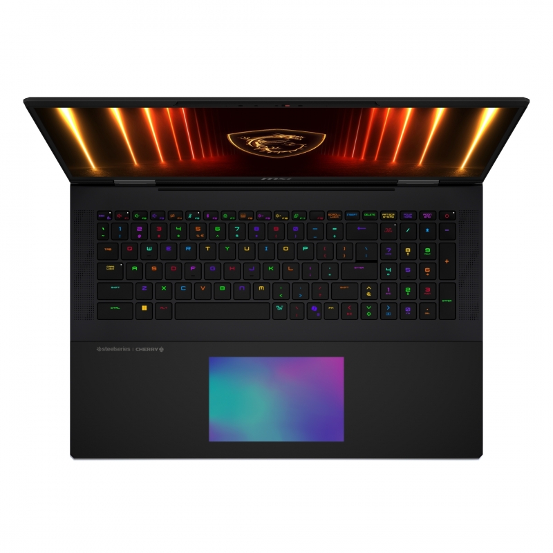 MSI Titan 18 HX A2WJ-1079IT Intel Core Ultra 9 290HX Plus Laptop 45,7 cm (18") UHD+ 64 GB DDR5-SDRAM 2 TB SSD NVIDIA GeForce