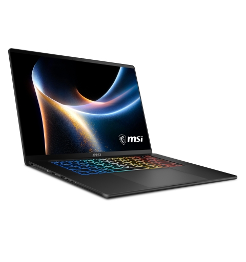 MSI Stealth 16 AI+ B3WH-038IT Copilot+ PC Intel Core Ultra 9 386H Portátil 40,6 cm (16") Quad HD+ 32 GB DDR5-SDRAM 2 TB SSD
