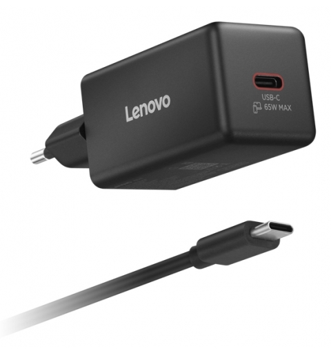 Lenovo 40AW65WBEU cargador de dispositivo móvil Universal Negro Corriente alterna Interior
