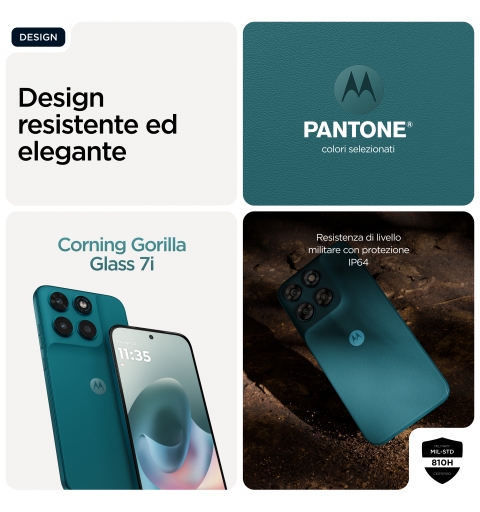 Motorola moto g77 17,3 cm (6.8") Hybride Dual-SIM Android 16.0 5G USB Typ-C 8 GB 256 GB 5200 mAh Grün