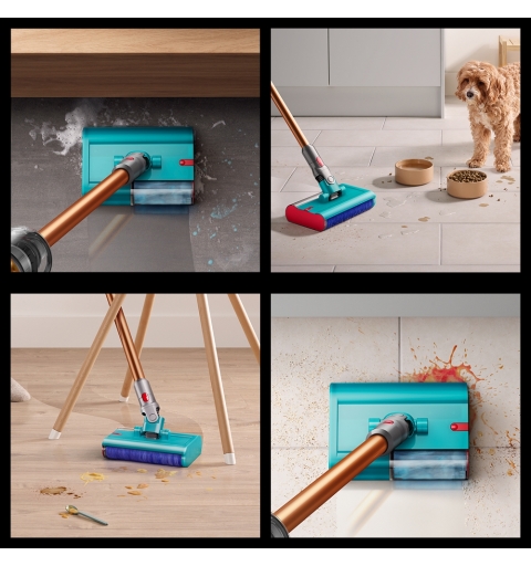 Dyson V10 Submarine Aspirapolvere a bastone 2 in 1 Batteria Secco e bagnato Senza sacchetto 0,76 L Rame, Grigio