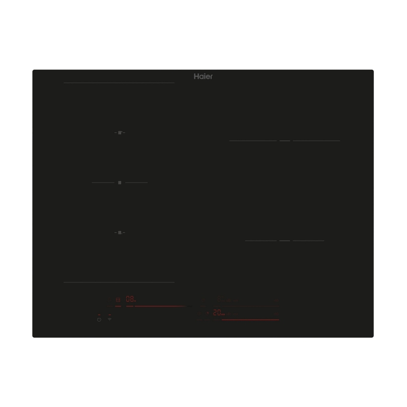 Haier HAIFB54CIRS Noir Intégré 65 cm Plaque avec zone à induction 4 zone(s)