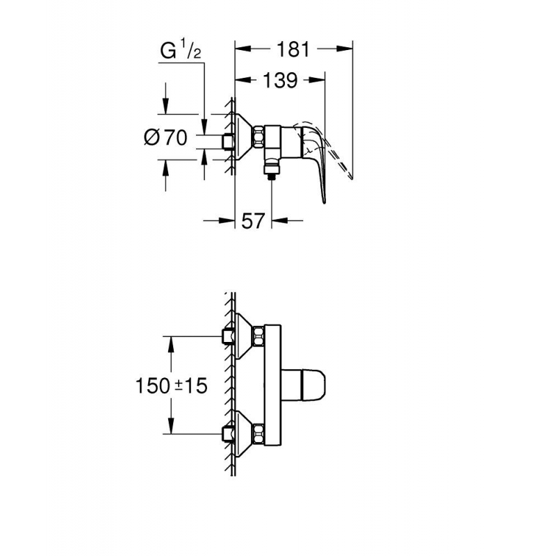 GROHE Swift Cromo