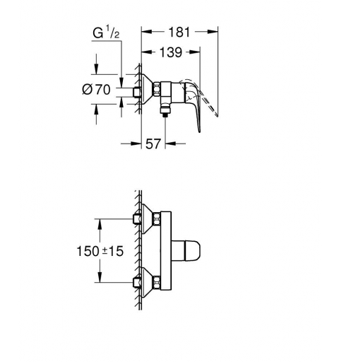 GROHE Swift Chrome