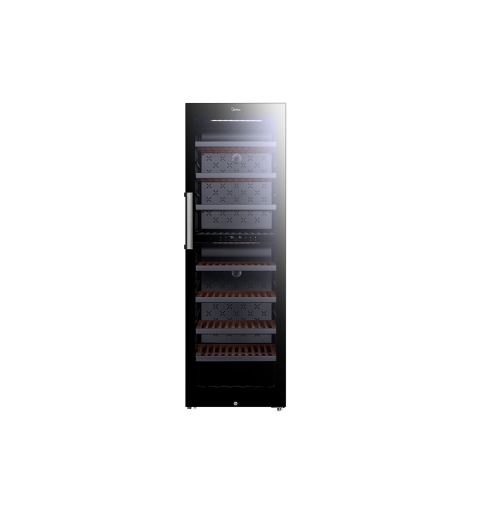 Midea MDRW562FGG22 wine cooler Compressor wine cooler Freestanding Black 193 bottle(s)