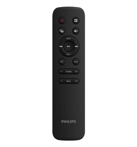 Philips TAB5201 10 soundbar speaker Black 2.0 channels 80 W