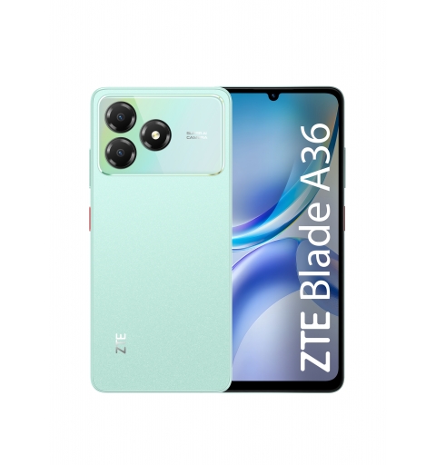 ZTE A36 17.1 cm (6.75") Hybrid Dual SIM Android 15 4G USB Type-C 4 GB 64 GB 5000 mAh Green