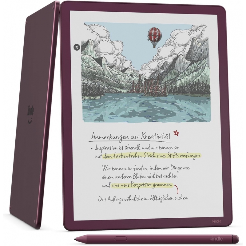 Amazon Kindle Scribe Colorsoft lettore e-book Touch screen 64 GB Wi-Fi Bordeaux