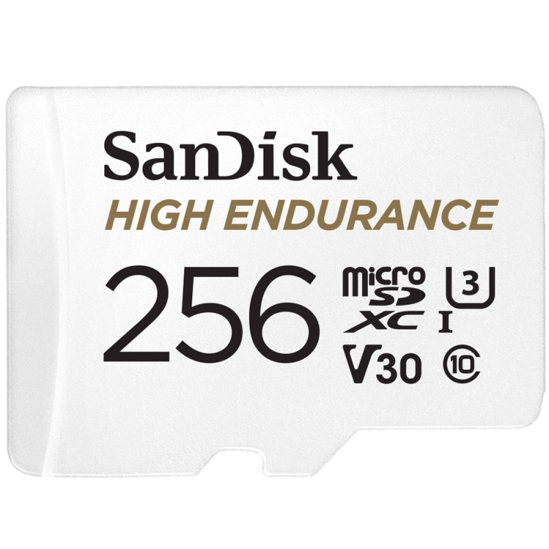SanDisk High Endurance 256 GB MicroSDXC UHS-I Classe 10 SanDisk High Endurance 256 GB MicroSDXC UHS-I Classe 10