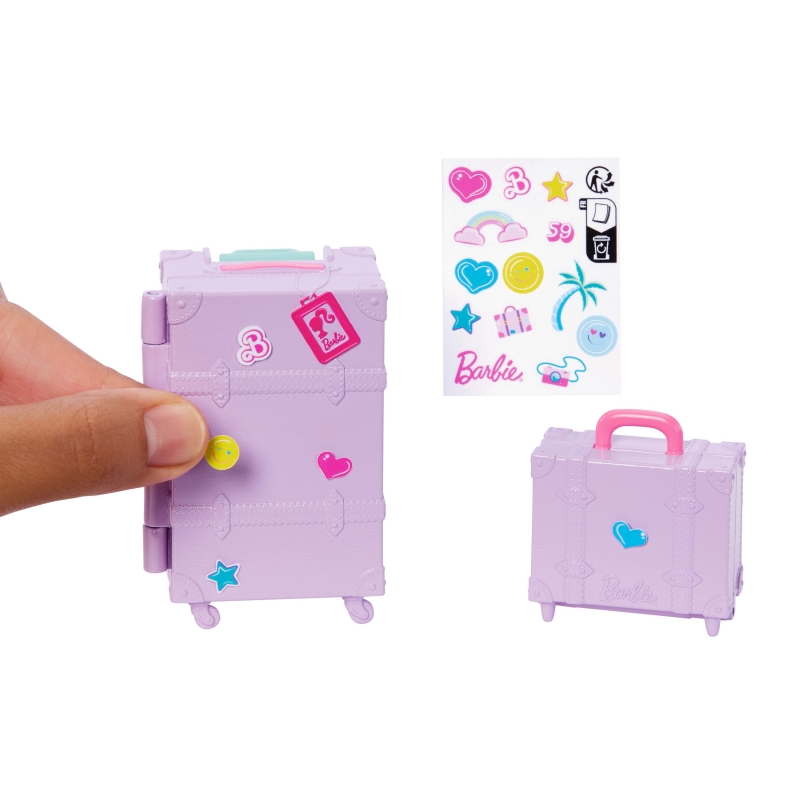 Barbie Family & Friends Limitless Adventure ‘Malibu’ Fashion Doll with 10+ Travel-Themed Accessories