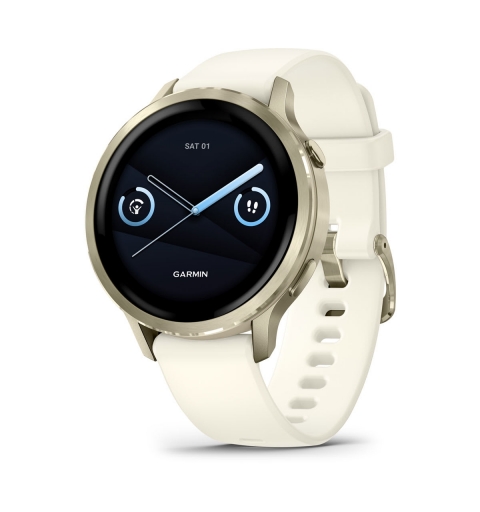 Garmin Venu 4 3,05 cm (1.2") AMOLED 41 mm Digital 390 x 390 Pixeles Pantalla táctil Oro Wifi GPS (satélite)