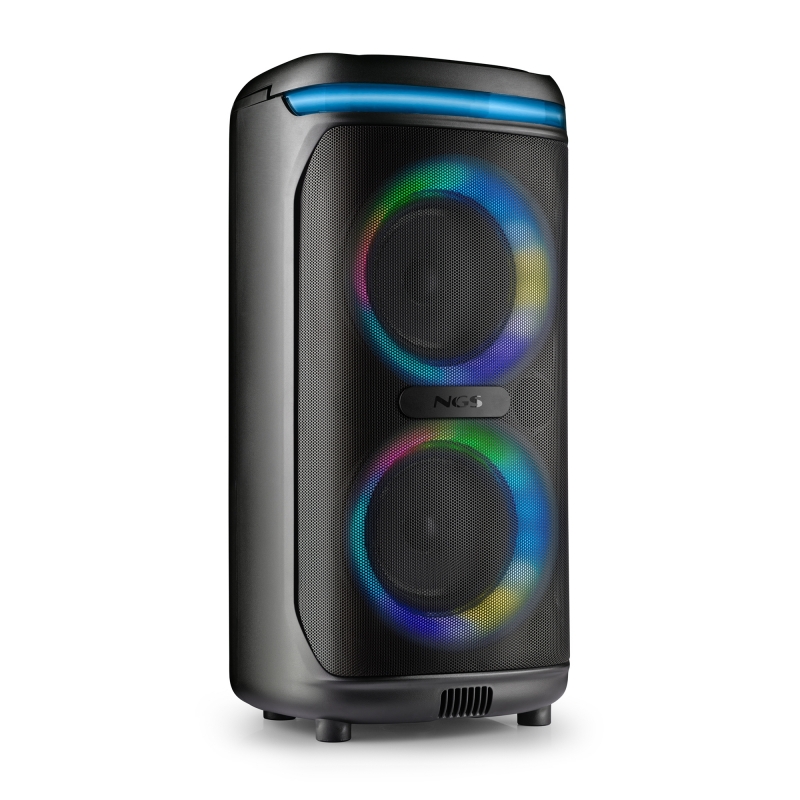 NGS WILD DRIP Stereo portable speaker Black 40 W