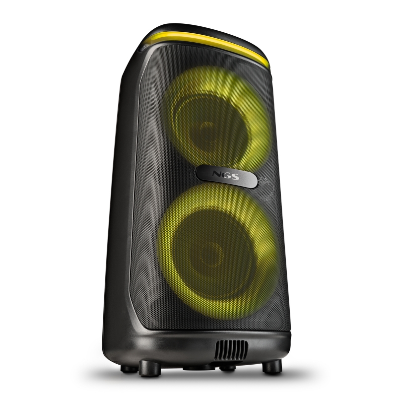 NGS WILD DRIP Enceinte portable stéréo Noir 40 W