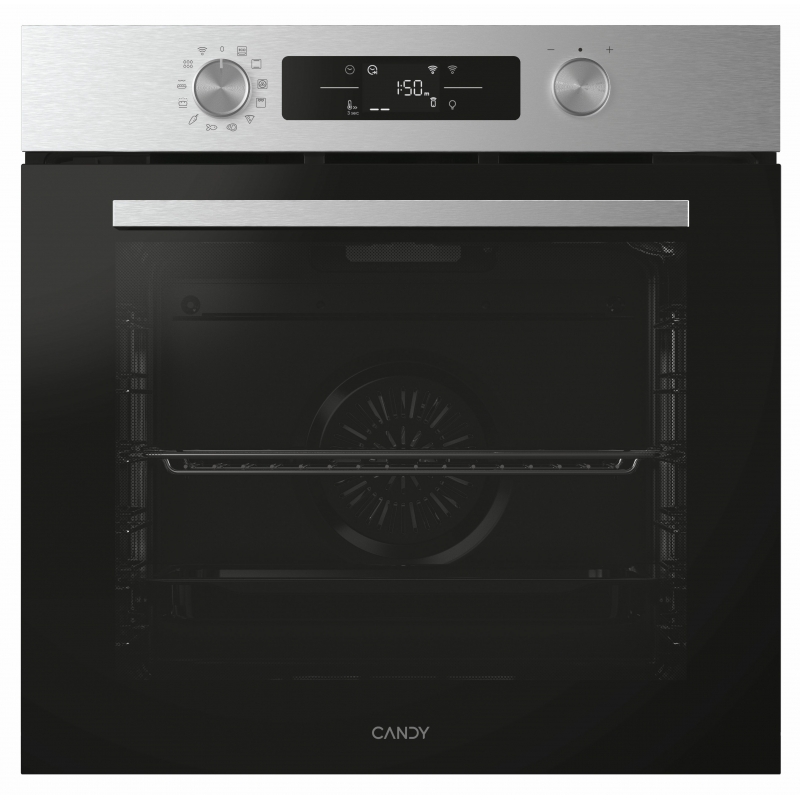 Candy CA6 N3B3HTX 78 L Black, Stainless steel