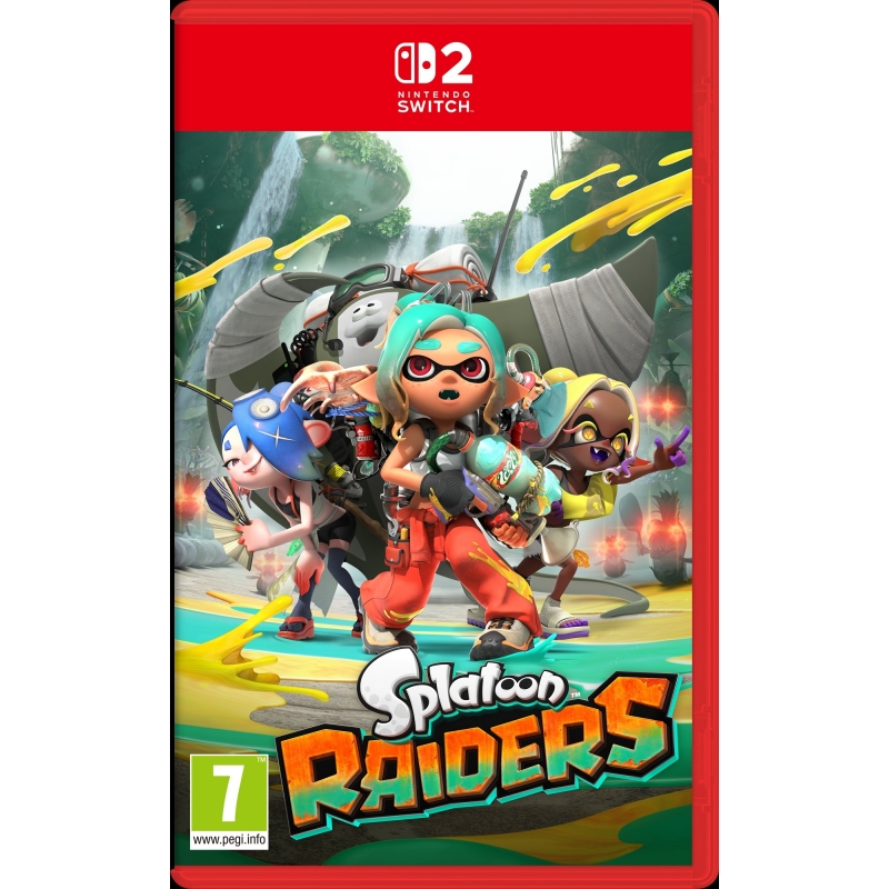 Nintendo Splatoon Raiders Standard Japanese, English, French, Spanish, German, Italian, Dutch, Korean Nintendo Switch 2