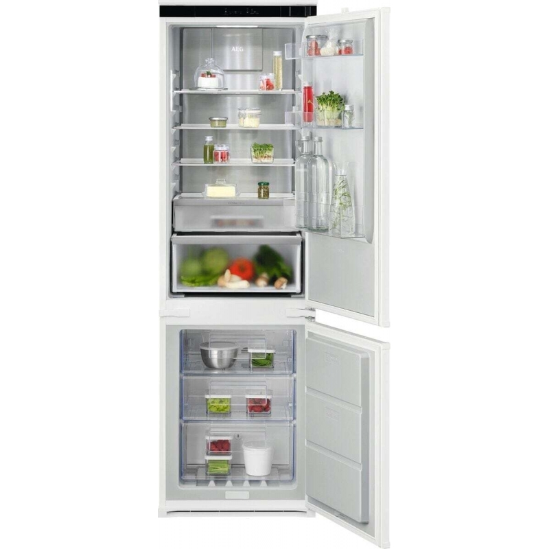 AEG Frigorifero Combinato Multiflow (Metal) Classe D TC7MS181DS