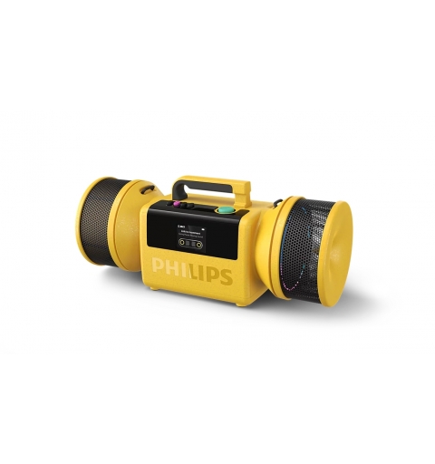 Philips The Tube Altavoz portátil estéreo Amarillo 140 W