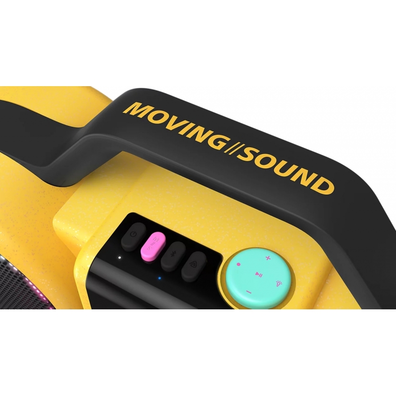 Philips The Roller Altoparlante portatile stereo Giallo 60 W
