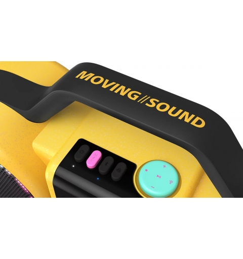 Philips The Roller Enceinte portable stéréo Jaune 60 W