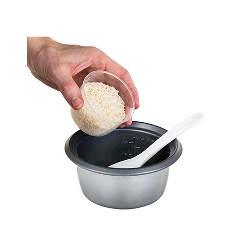 Russell Hobbs 27020-56 cuoci riso 0,4 L 200 W Nero, Bianco
